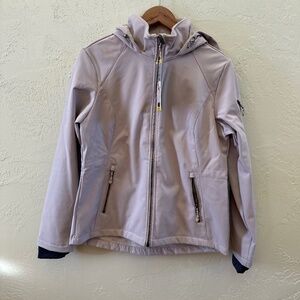 Free Country FreeCycle Softshell Jacket Women’s M Hooded Water Resistant NWT